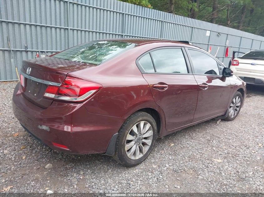 2013 HONDA CIVIC auction photo 4