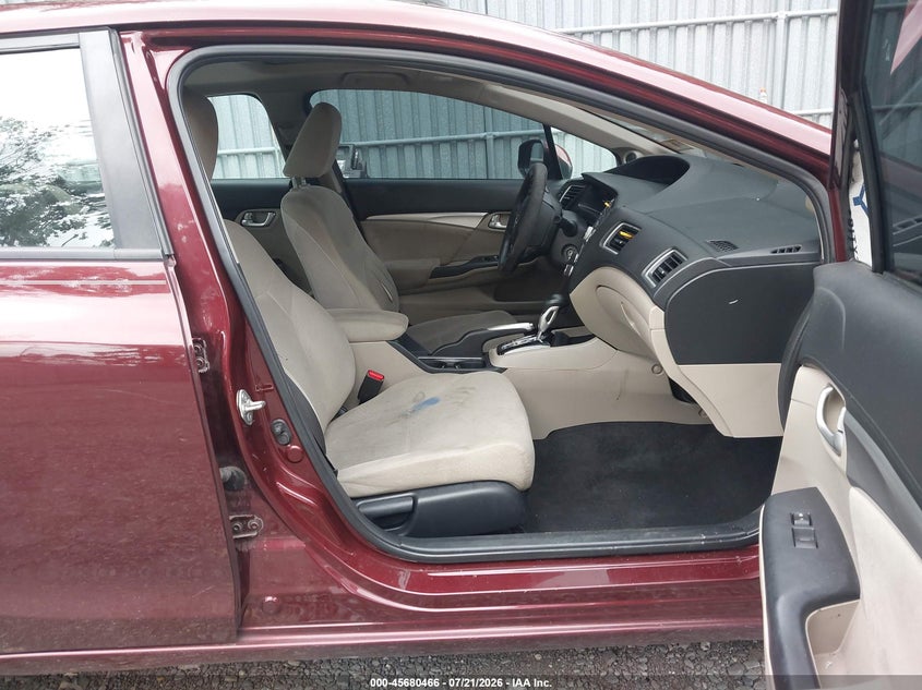 2013 HONDA CIVIC auction photo 5