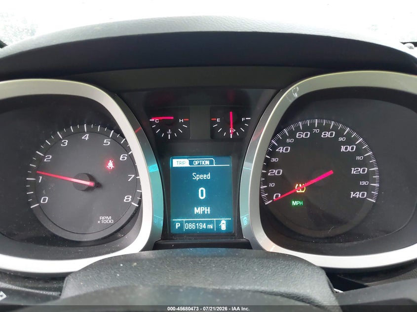 2016 Chevrolet Equinox Lt VIN: 1GNFLFEK2GZ104226 Lot: 45680473