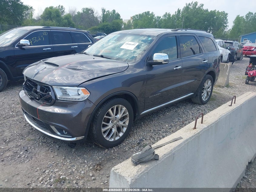 Vin: 1c4rdjeg5fc730050, lot: 46179094, dodge durango citadel 20152