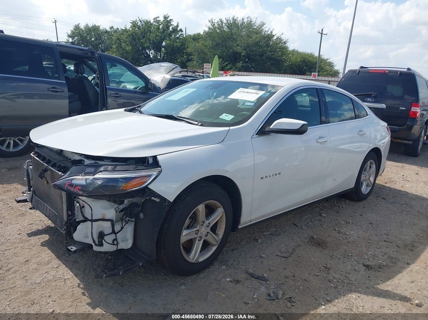 Vin: 1g1zd5st9pf177503, lot: 46179099, chevrolet malibu fwd 1lt 20232