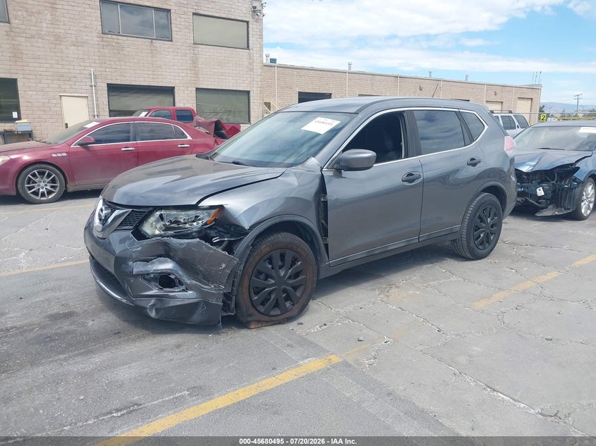 2016 Nissan Rogue S/Sl/Sv VIN: 5N1AT2MT7GC785259 Lot: 45680495