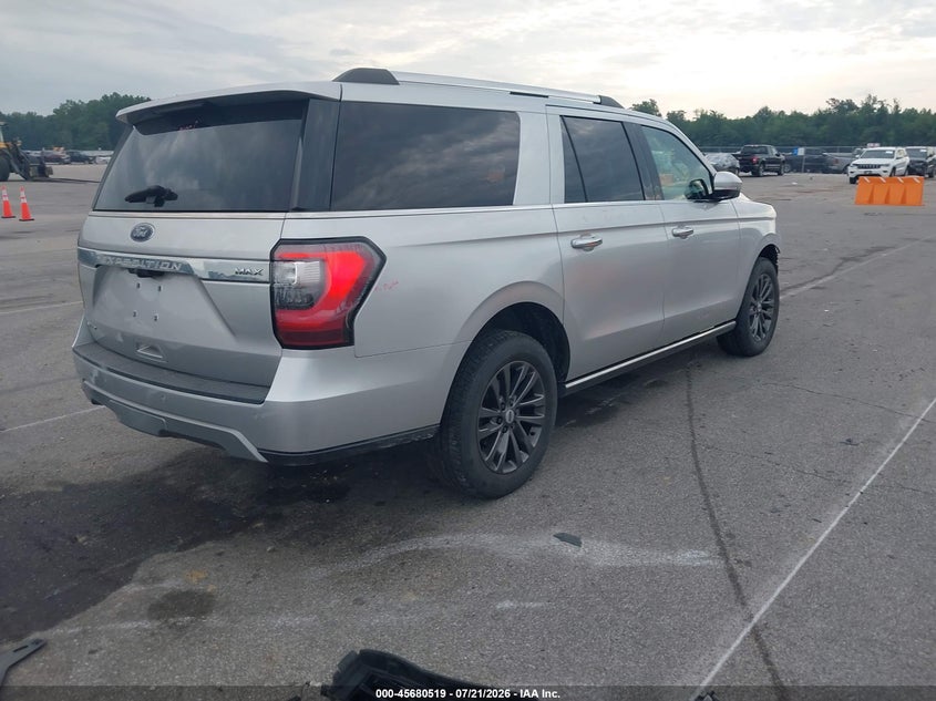 Vin: 1fmjk2at7kea38474, lot: 46179128, ford expedition max limited 20194