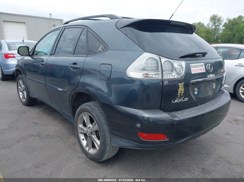 2007 LEXUS RX 400H auction photo 3