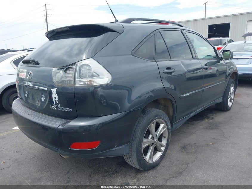 2007 LEXUS RX 400H auction photo 4