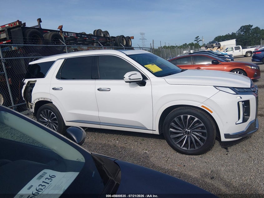 2024 Hyundai Palisade Calligraphy VIN: KM8R74GE8RU655827 Lot: 45680535