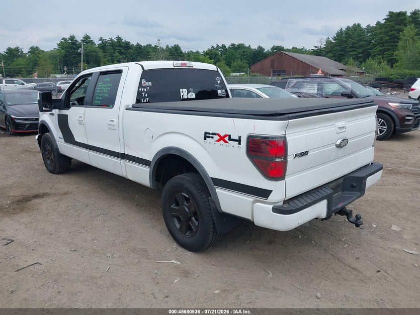 Vin: 1ftfw1et6bfc14864, lot: 46179145, ford f-150 fx4 20113