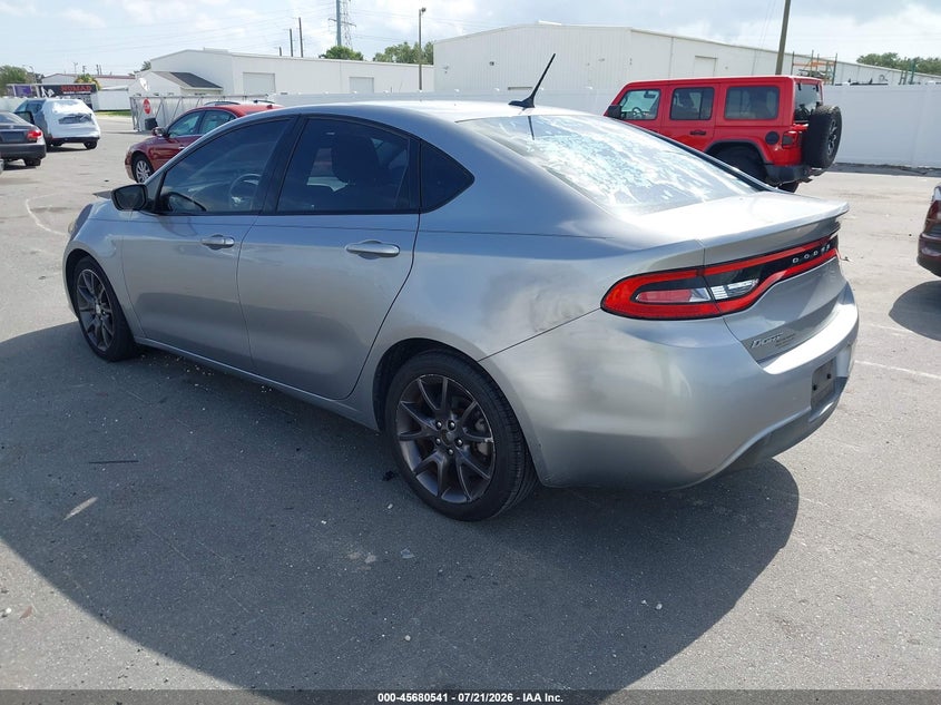 Vin: 1c3cdfaa3gd555818, lot: 46179150, dodge dart se 20163
