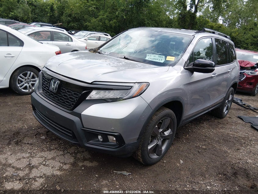 Vin: 5fnyf8h90mb016936, lot: 46179152, honda passport awd touring 20212