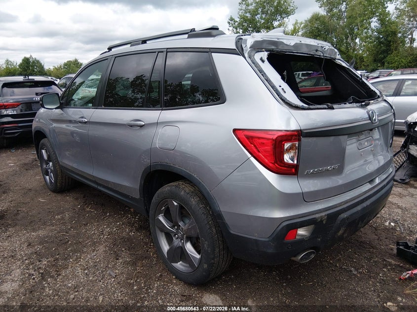 Vin: 5fnyf8h90mb016936, lot: 46179152, honda passport awd touring 20213
