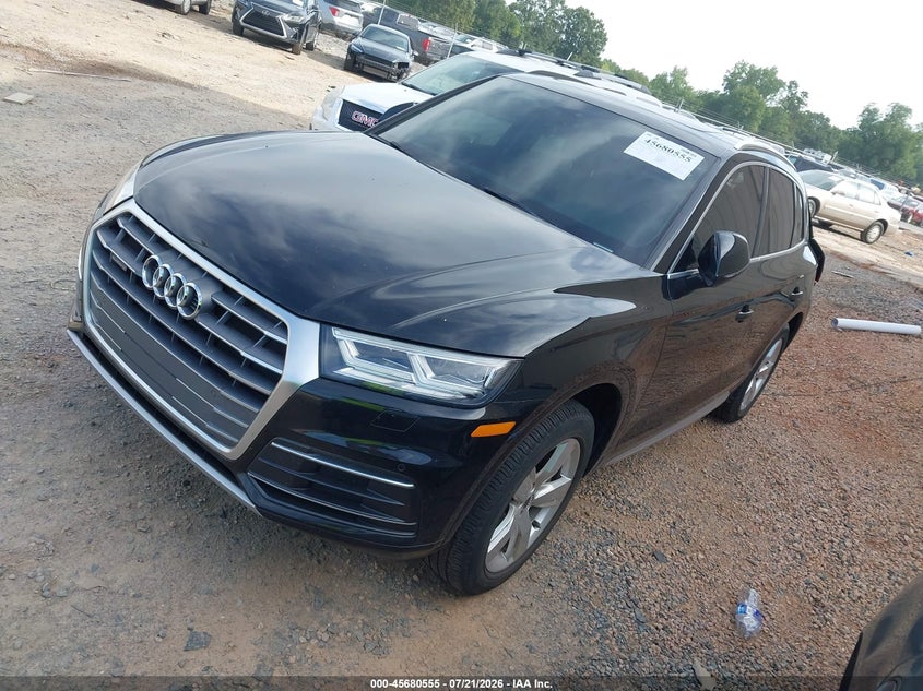 Vin: wa1bnafy8j2067071, lot: 46179164, audi q5 2.0t premium/2.0t tech premium 20182