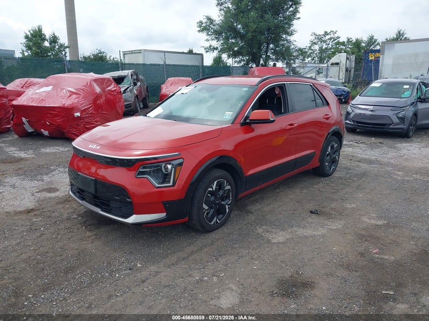 Vin: kndcr3l16p5050990, lot: 46179168, kia niro ev wind 20232