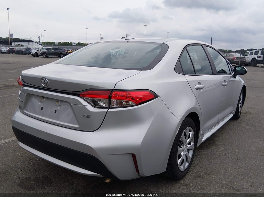 2020 Toyota Corolla Le VIN: 5YFEPRAEXLP097086 Lot: 45680571