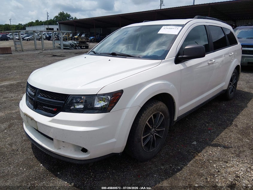 Vin: 3c4pdcab3jt382596, lot: 46179182, dodge journey se 20182