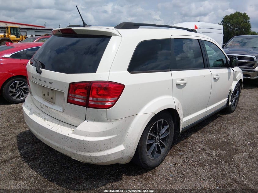 Vin: 3c4pdcab3jt382596, lot: 46179182, dodge journey se 20184