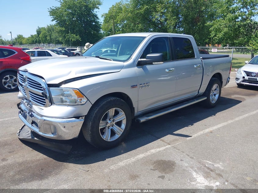 Vin: 1c6rr7lt4es321506, lot: 46179193, ram 1500 big horn 20142