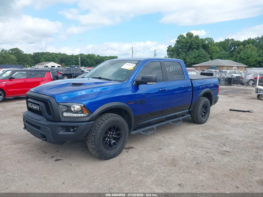 Vin: 1c6rr7yt6hs810325, lot: 46179204, ram 1500 rebel  4x4 5'7 box 20172