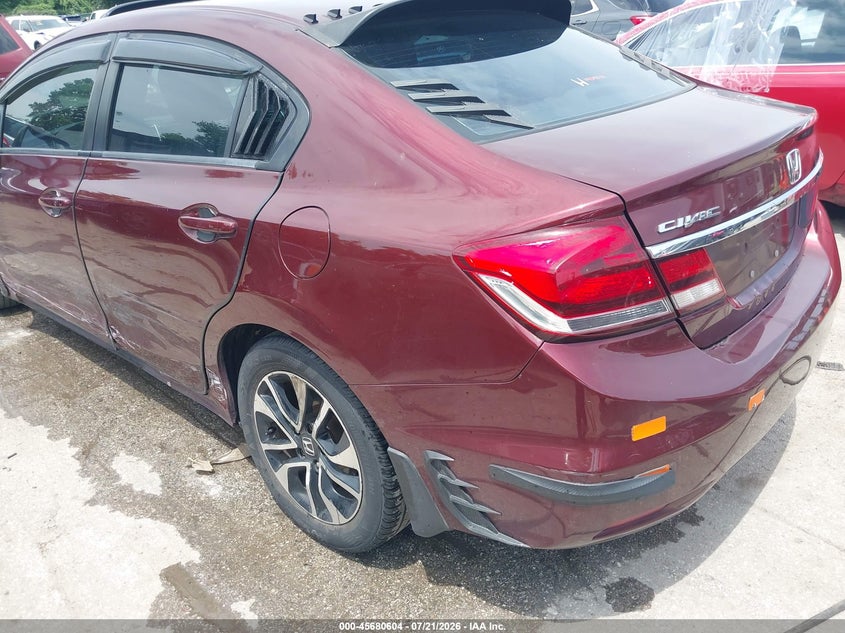 2014 Honda Civic Ex VIN: 2HGFB2F85EH530370 Lot: 45680604