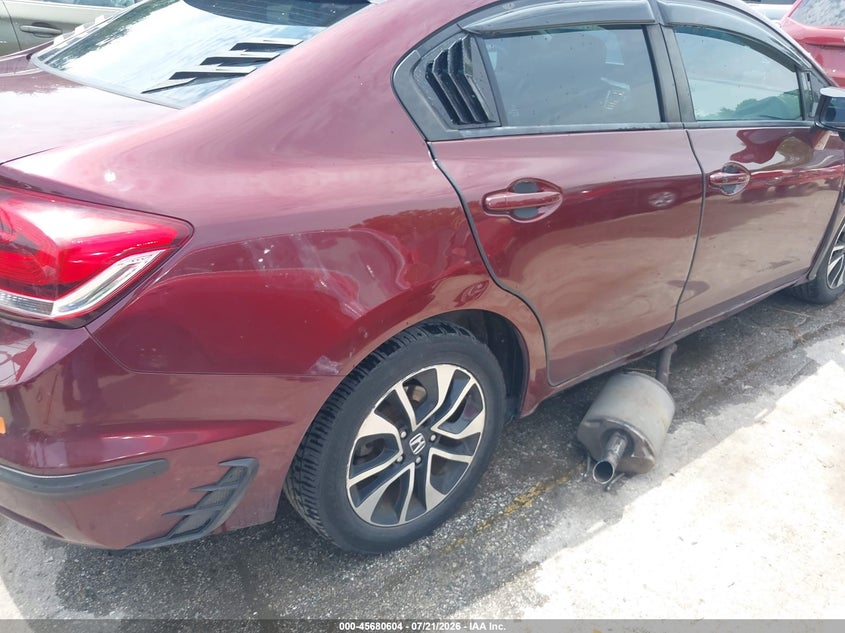2014 Honda Civic Ex VIN: 2HGFB2F85EH530370 Lot: 45680604