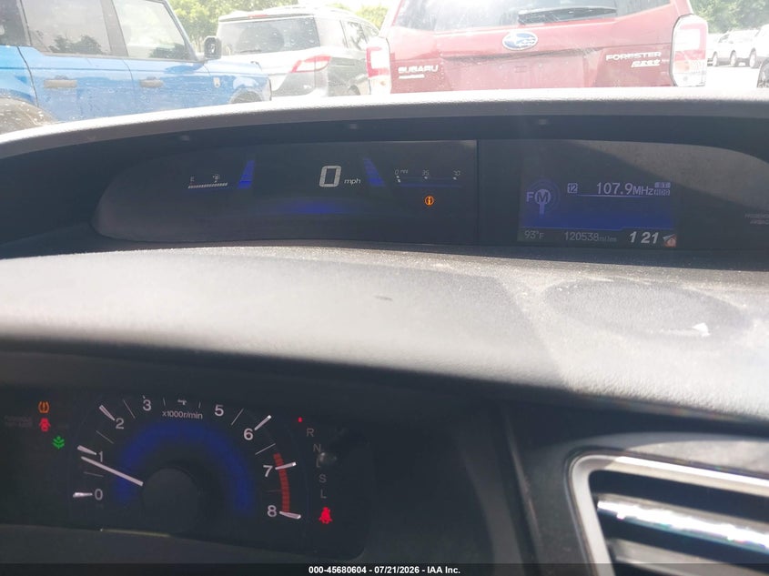 2014 Honda Civic Ex VIN: 2HGFB2F85EH530370 Lot: 45680604