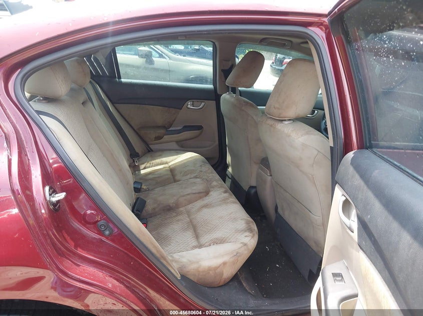 2014 Honda Civic Ex VIN: 2HGFB2F85EH530370 Lot: 45680604