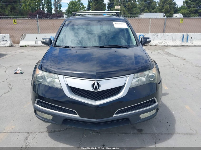 2012 Acura Mdx VIN: 2HNYD2H21CH545966 Lot: 45680605