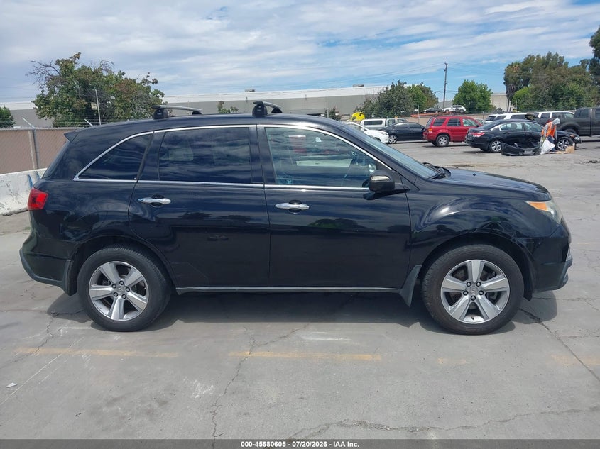 2012 Acura Mdx VIN: 2HNYD2H21CH545966 Lot: 45680605