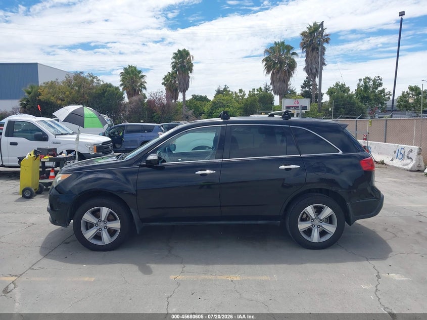 2012 Acura Mdx VIN: 2HNYD2H21CH545966 Lot: 45680605