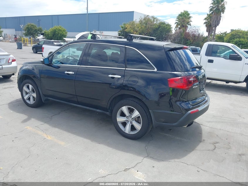 2012 Acura Mdx VIN: 2HNYD2H21CH545966 Lot: 45680605