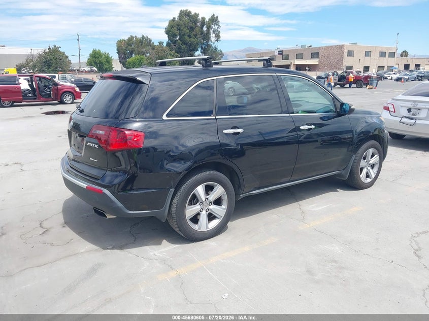 2012 Acura Mdx VIN: 2HNYD2H21CH545966 Lot: 45680605