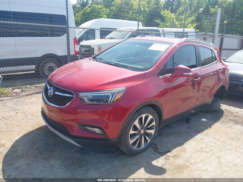Vin: kl4cjcsb3jb694533, lot: 46179218, buick encore essence 20182