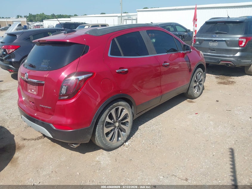 Vin: kl4cjcsb3jb694533, lot: 46179218, buick encore essence 20184