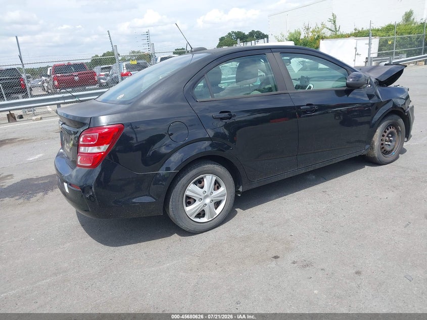 Vin: 1g1jb5sh6h4152487, lot: 46179235, chevrolet sonic ls auto 20174