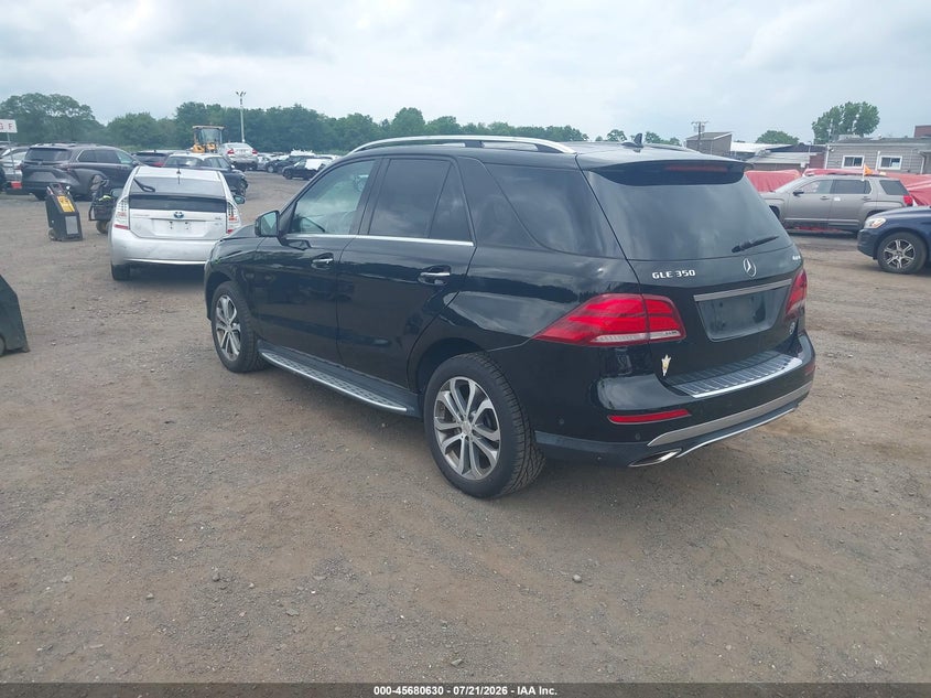 2016 MERCEDES-BENZ GLE 350 auction photo 3