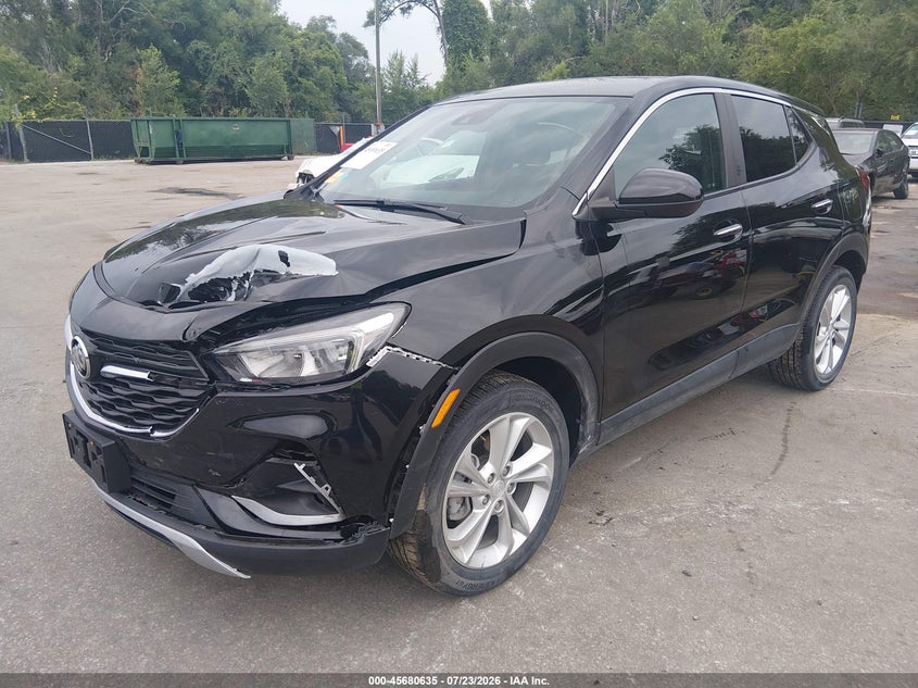 Vin: kl4mmbs23nb108490, lot: 46179244, buick encore gx fwd preferred 20222