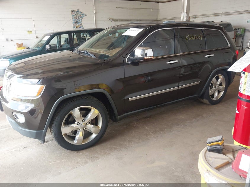 Vin: 1c4rjfct2cc191923, lot: 46179260, jeep grand cherokee overland 20122