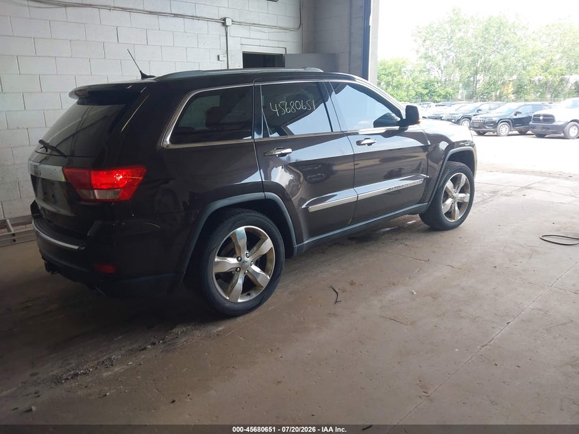 Vin: 1c4rjfct2cc191923, lot: 46179260, jeep grand cherokee overland 20124
