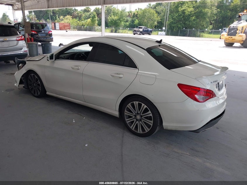 2017 MERCEDES-BENZ CLA 250 auction photo 3