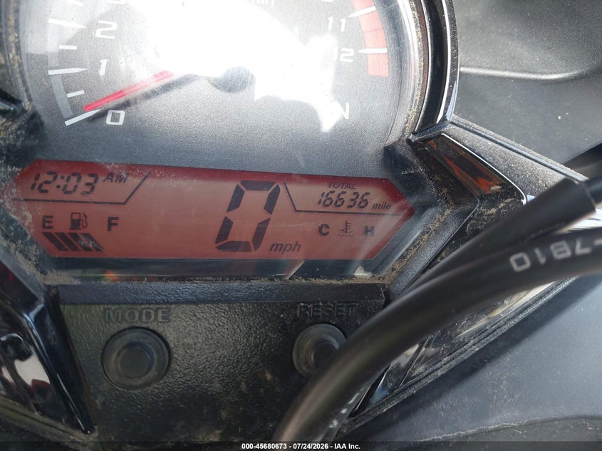 2017 HONDA CBR300 auction photo 7