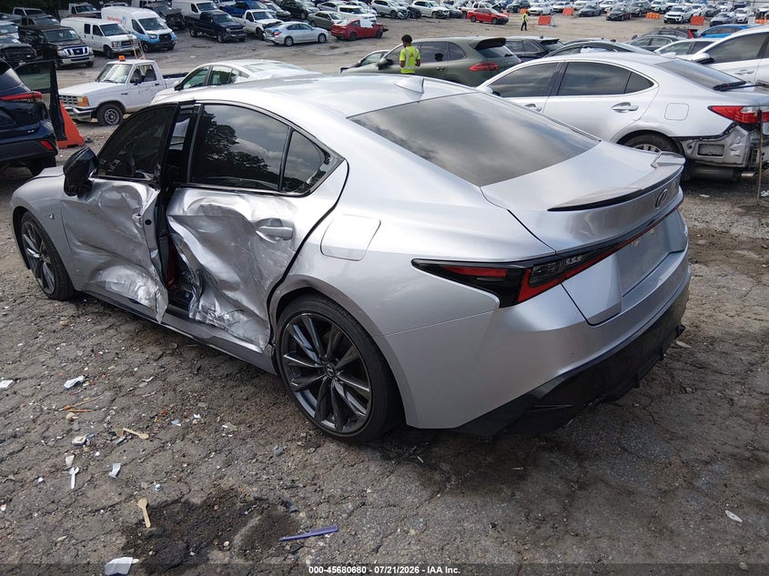 Vin: jthgz1b29s5083084, lot: 46179289, lexus is 350 f sport 20253