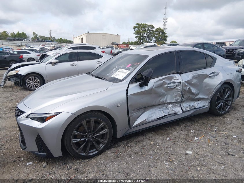 2025 LEXUS IS 350 auction photo 6