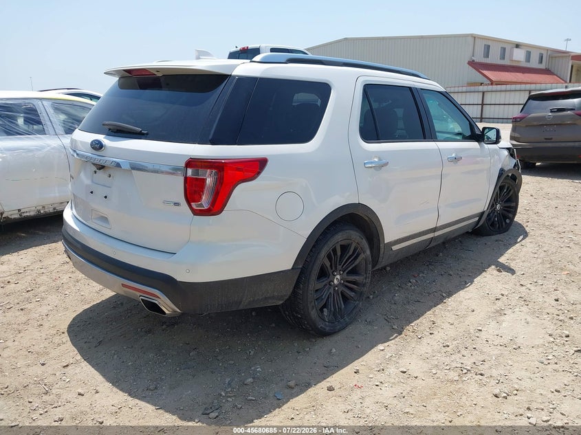 Vin: 1fm5k8ht3hga01607, lot: 46179294, ford explorer platinum 20174