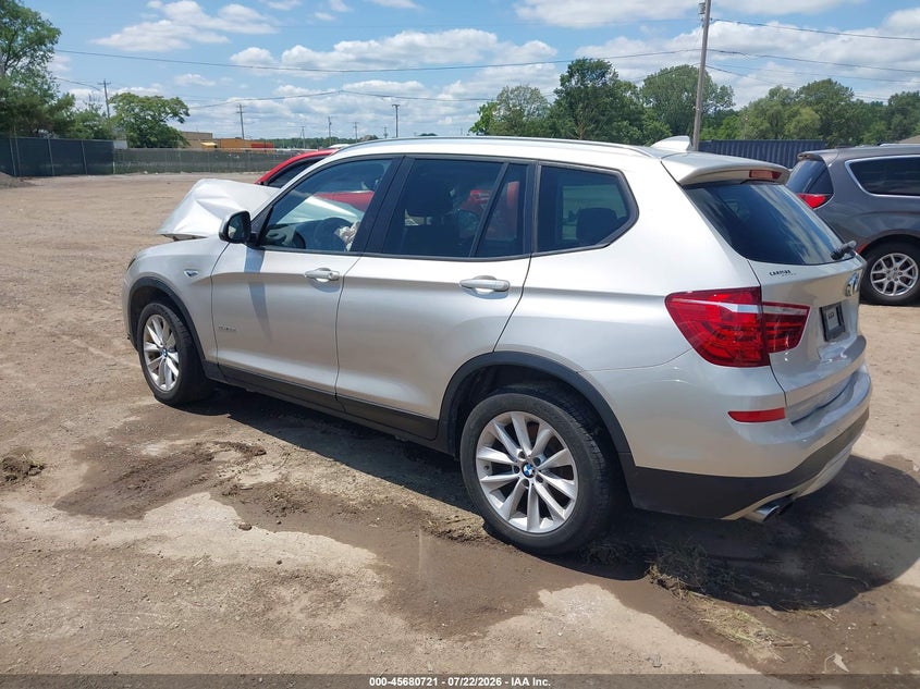 Vin: 5uxwz7c31h0v88502, lot: 46179330, bmw x3 sdrive28i 20173