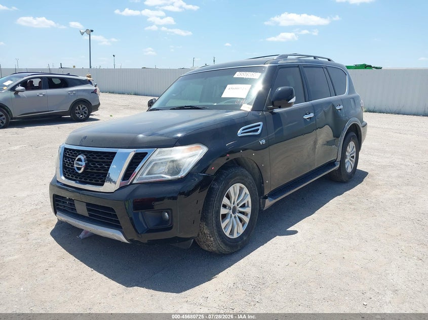 Vin: jn8ay2nd8h9003194, lot: 46179334, nissan armada sv 20172