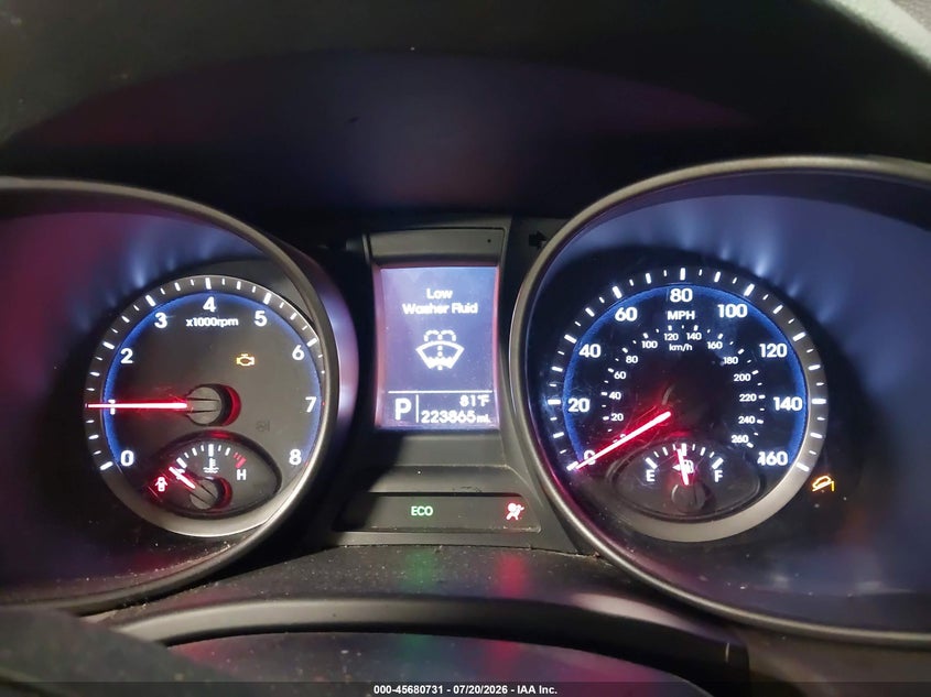 2013 Hyundai Santa Fe Sport VIN: 5XYZTDLB0DG065143 Lot: 45680731