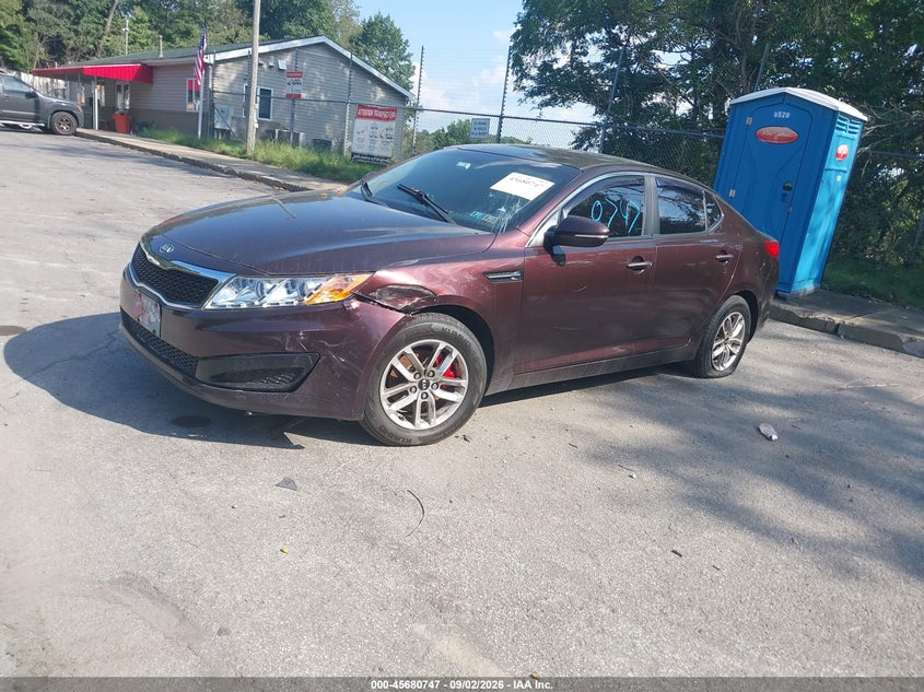 Vin: knagm4a79b5067320, lot: 46179356, kia optima lx 20112