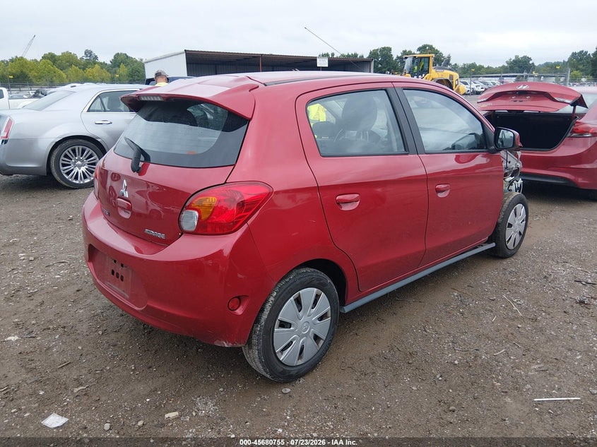 Vin: ml32a3hj0eh022970, lot: 46179364, mitsubishi mirage de 20144