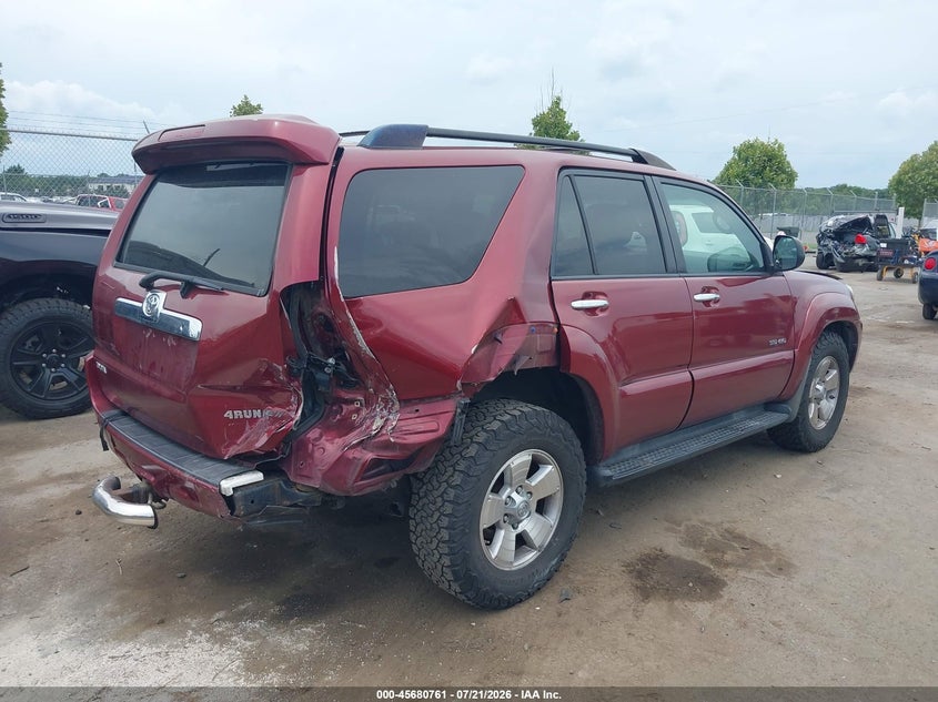 2008 Toyota 4Runner Sr5 V6 VIN: JTEBU14R88K005826 Lot: 45680761