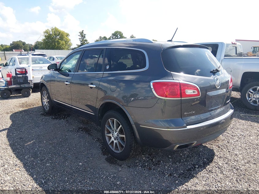Vin: 5gakrbkd6ej116946, lot: 46179380, buick enclave leather 20143