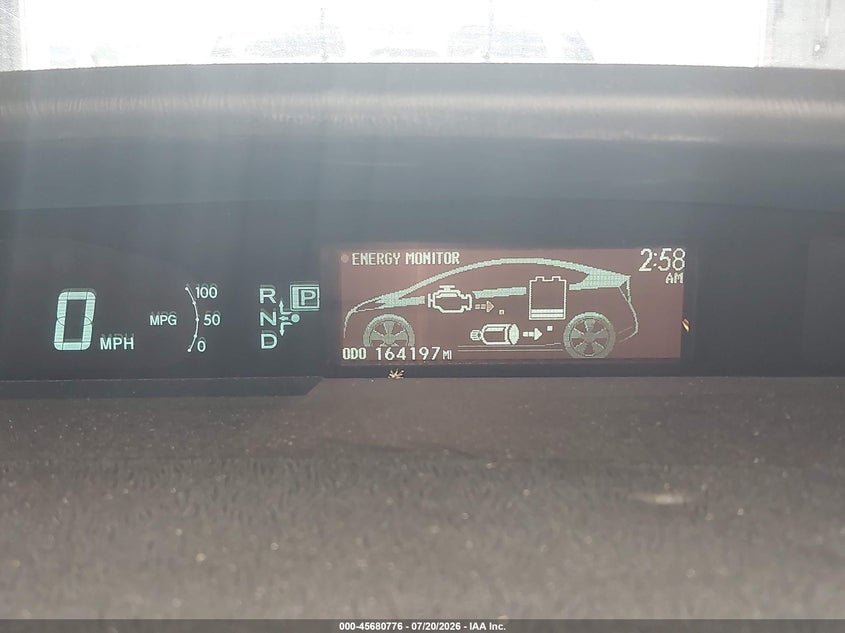 2011 TOYOTA PRIUS auction photo 7